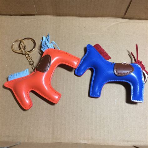 hermes signature h keychain|hermes horse keychain.